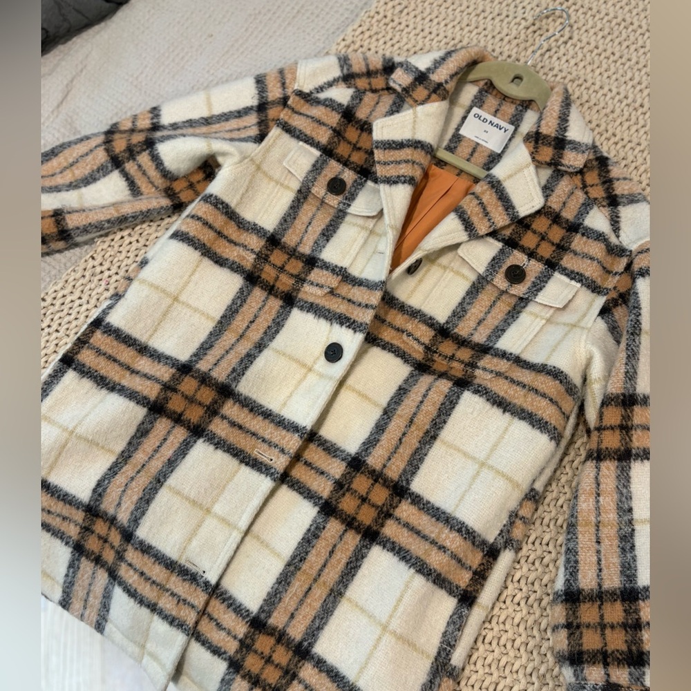 Plaid Shacket with lining